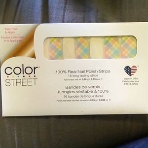 Spring picnic nail strips